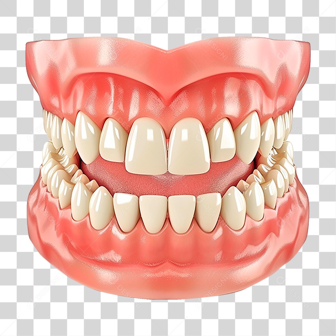 Dentadura PNG Transparente