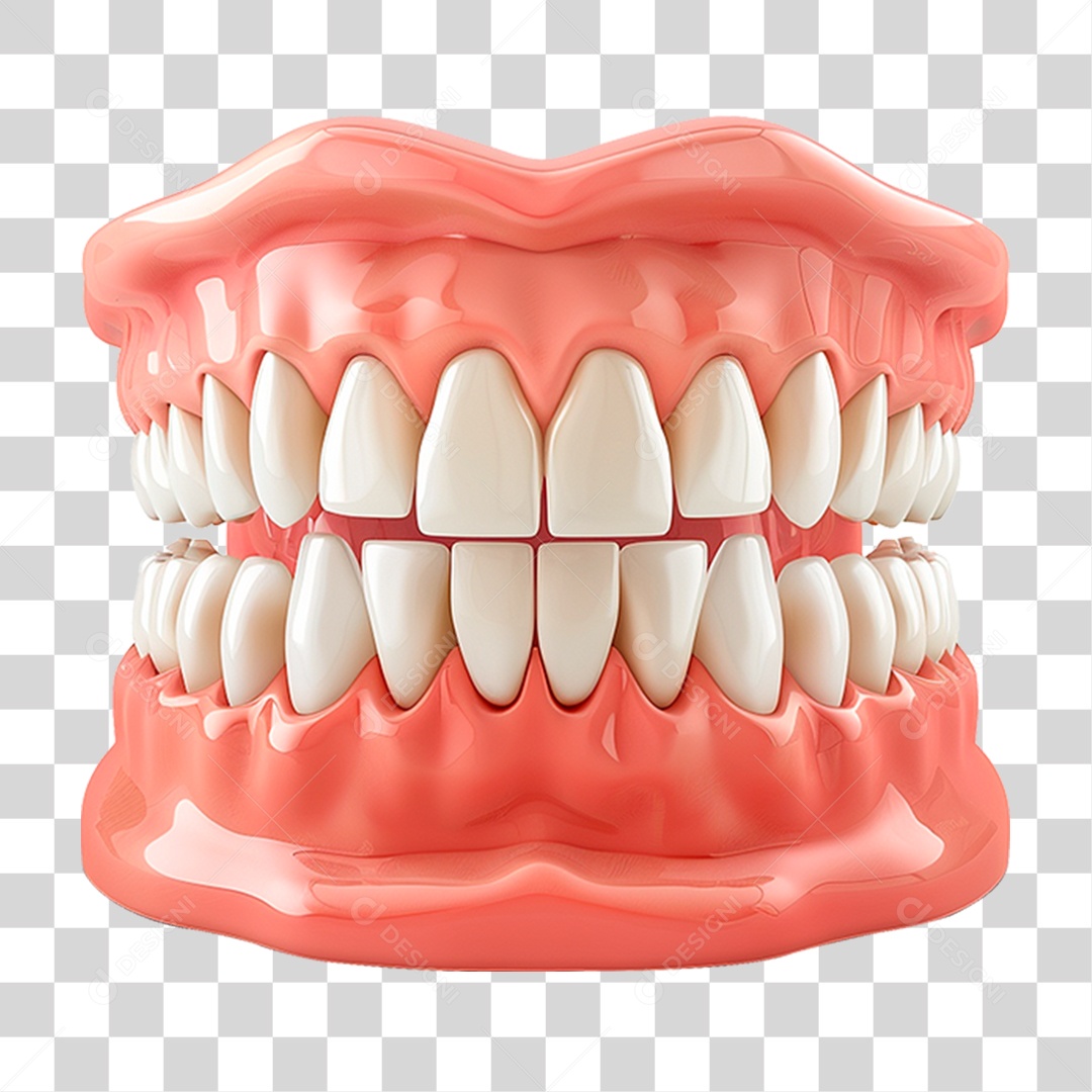 Dentadura PNG Transparente