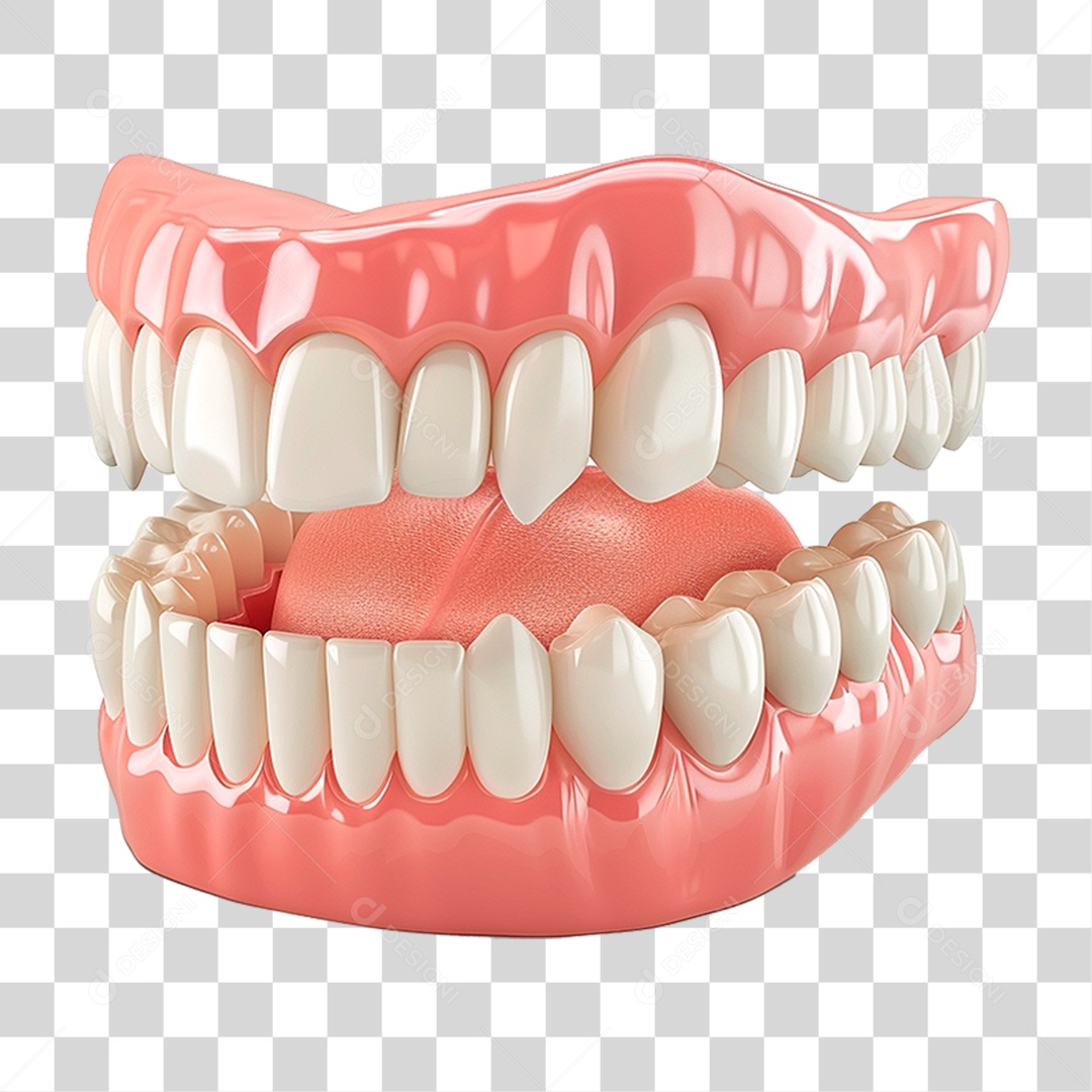 Dentadura PNG Transparente
