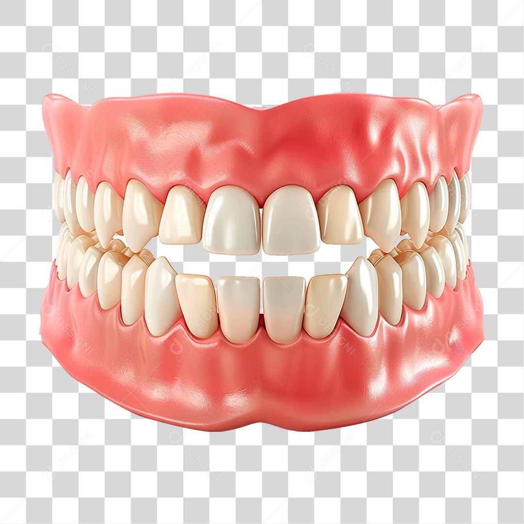 Dentadura PNG Transparente