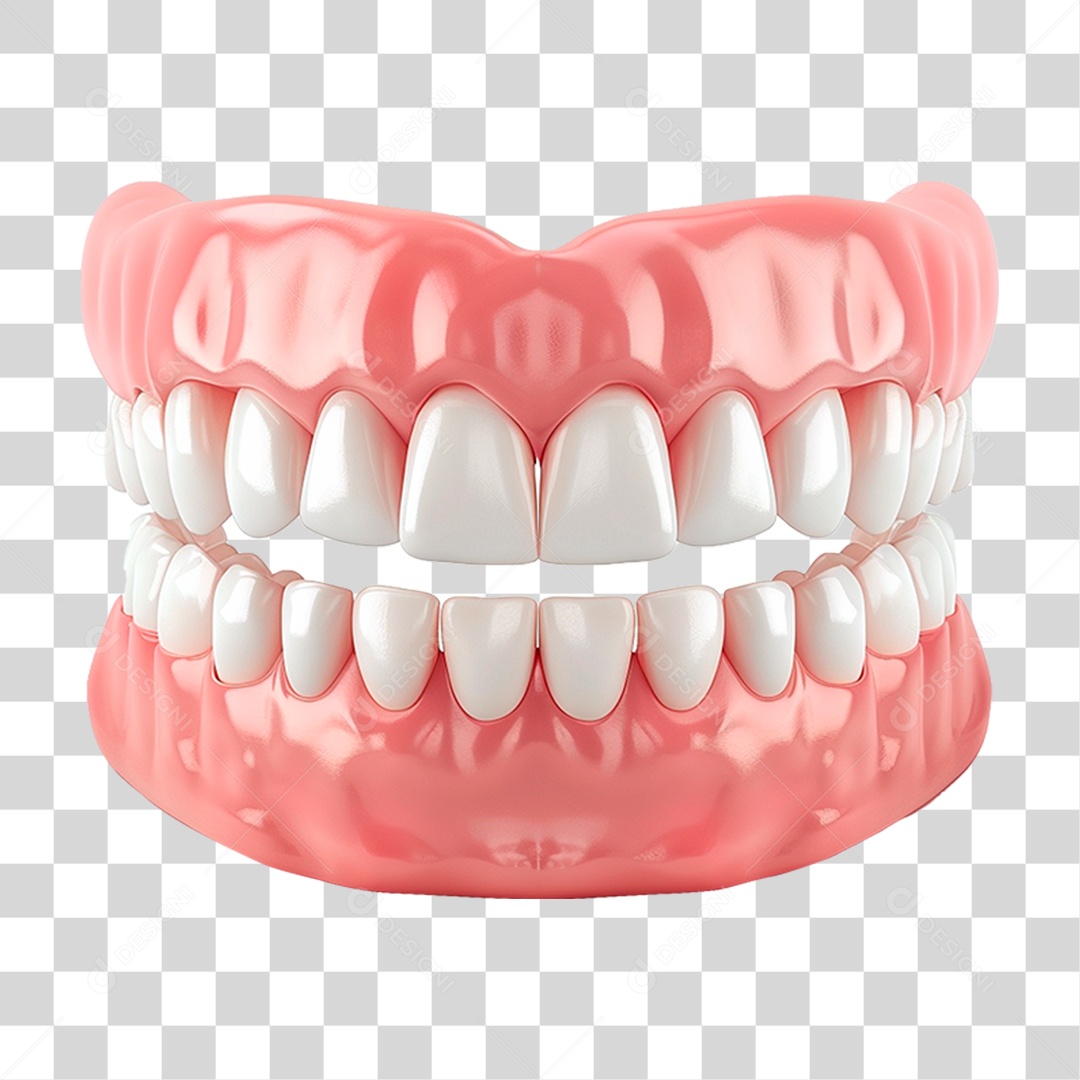 Dentadura PNG Transparente