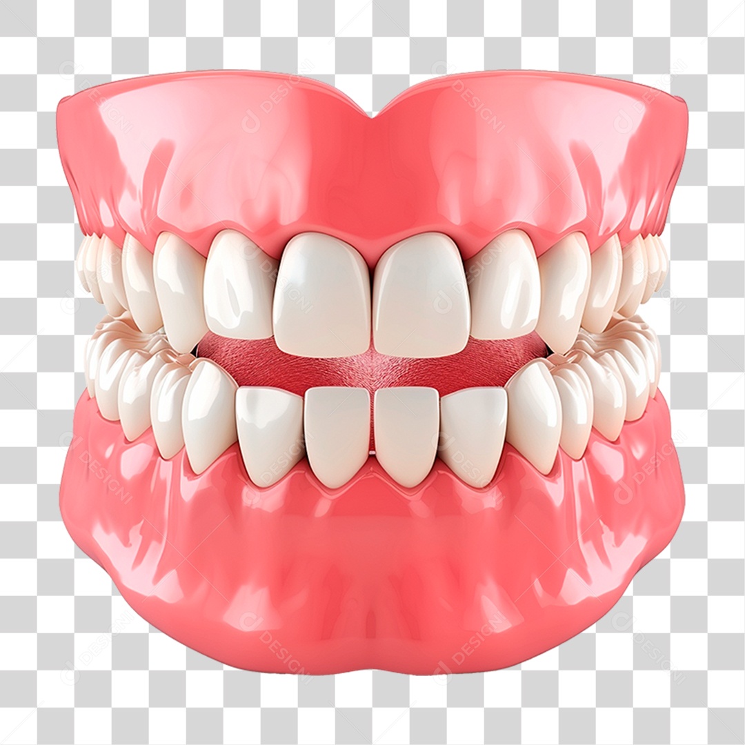 Dentadura PNG Transparente