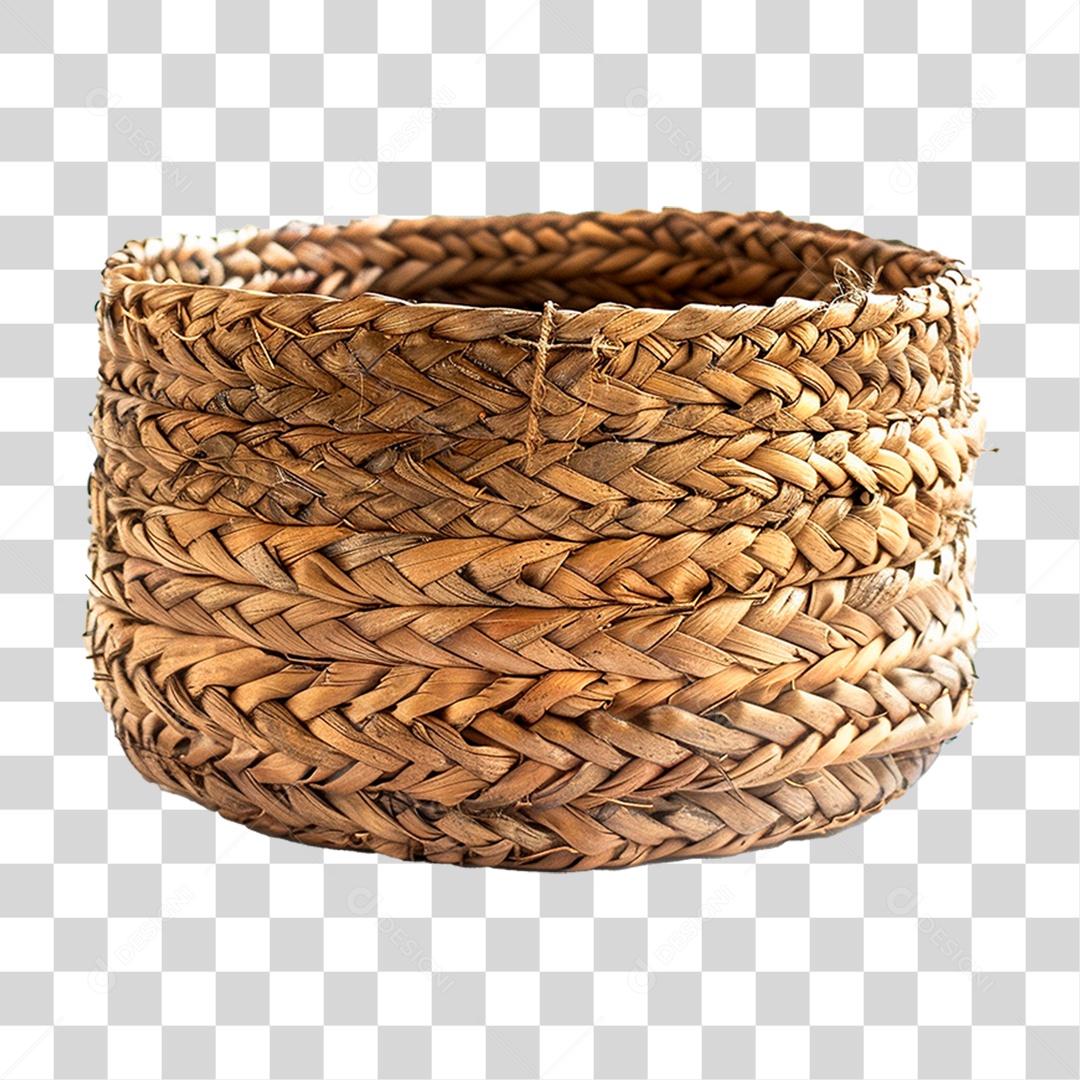 Cesta de Vime PNG Transparente