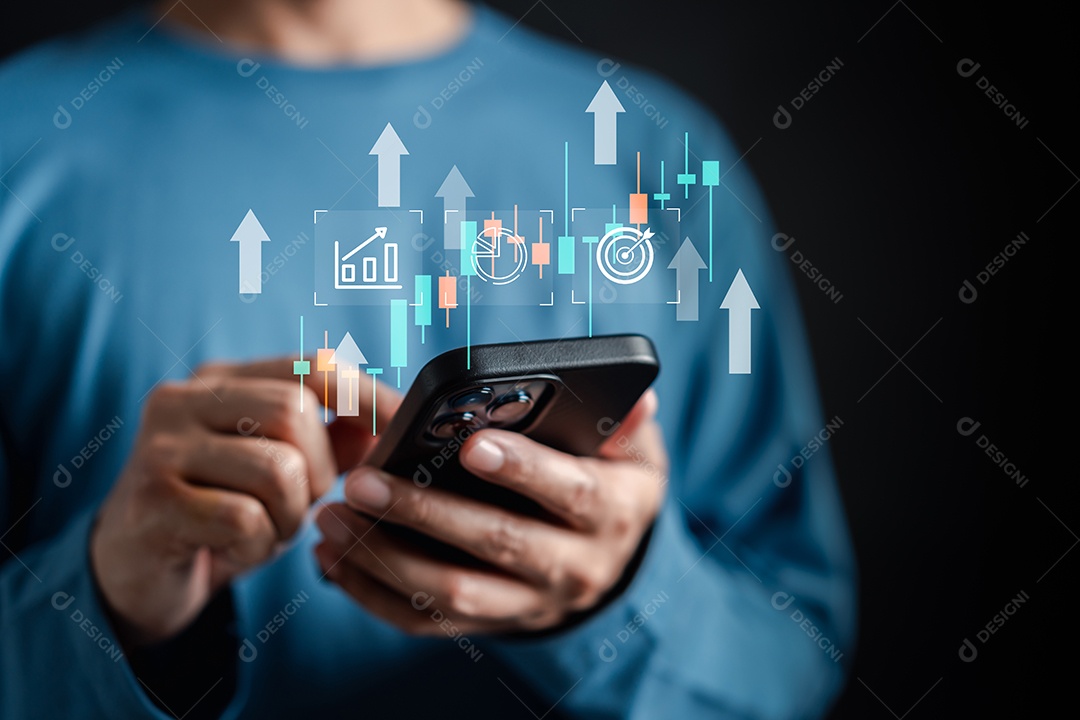 Homem jovem empresário em seu escritório