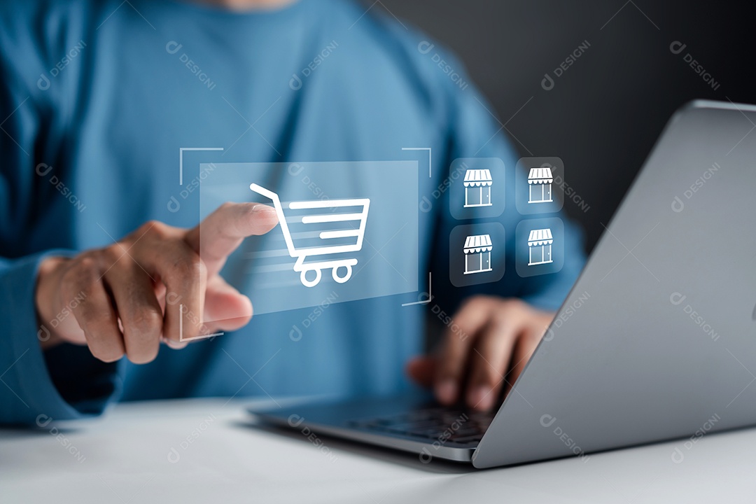 Homem jovem empresário em seu escritório