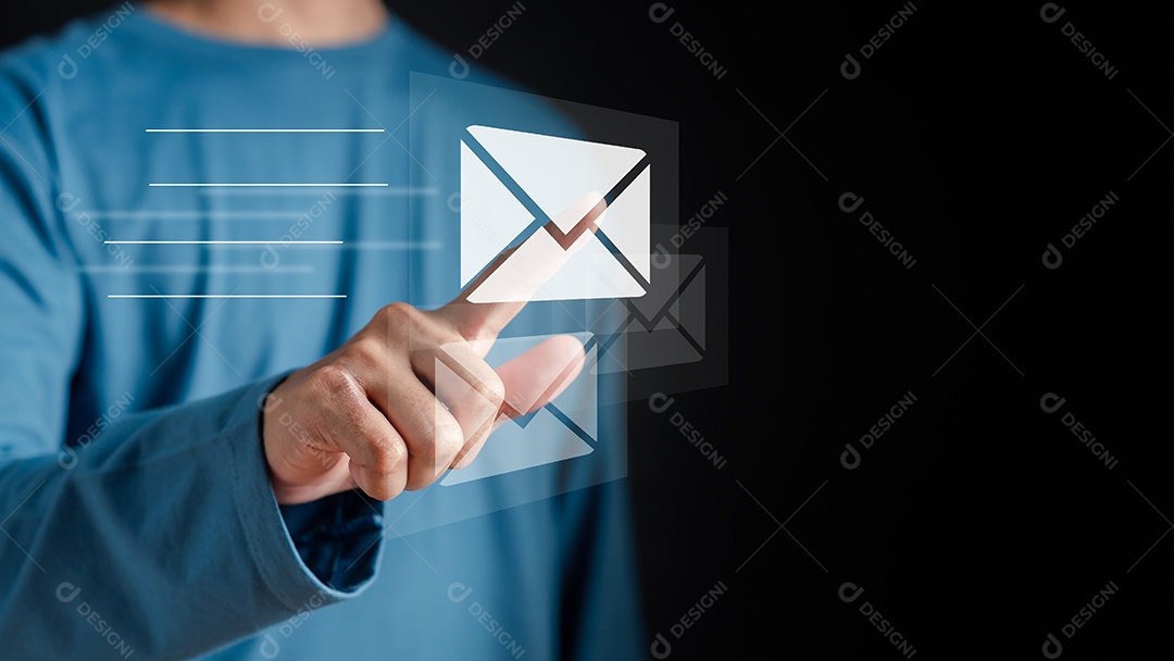 Homem jovem empresário em seu escritório