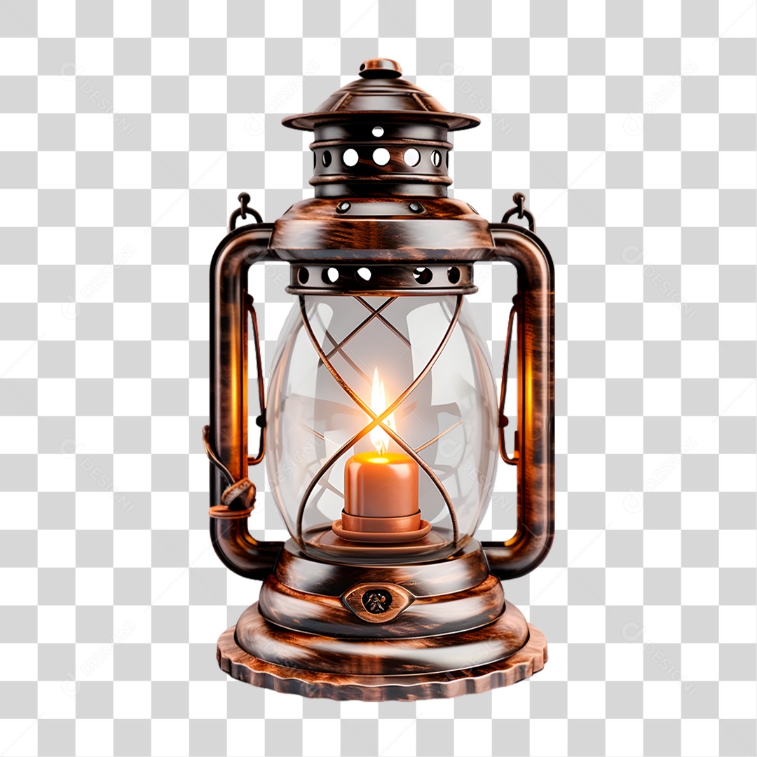 Lampião PNG Transparente