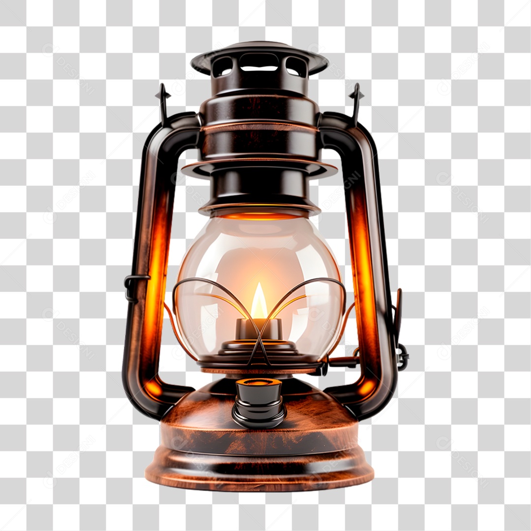 Lampião PNG Transparente