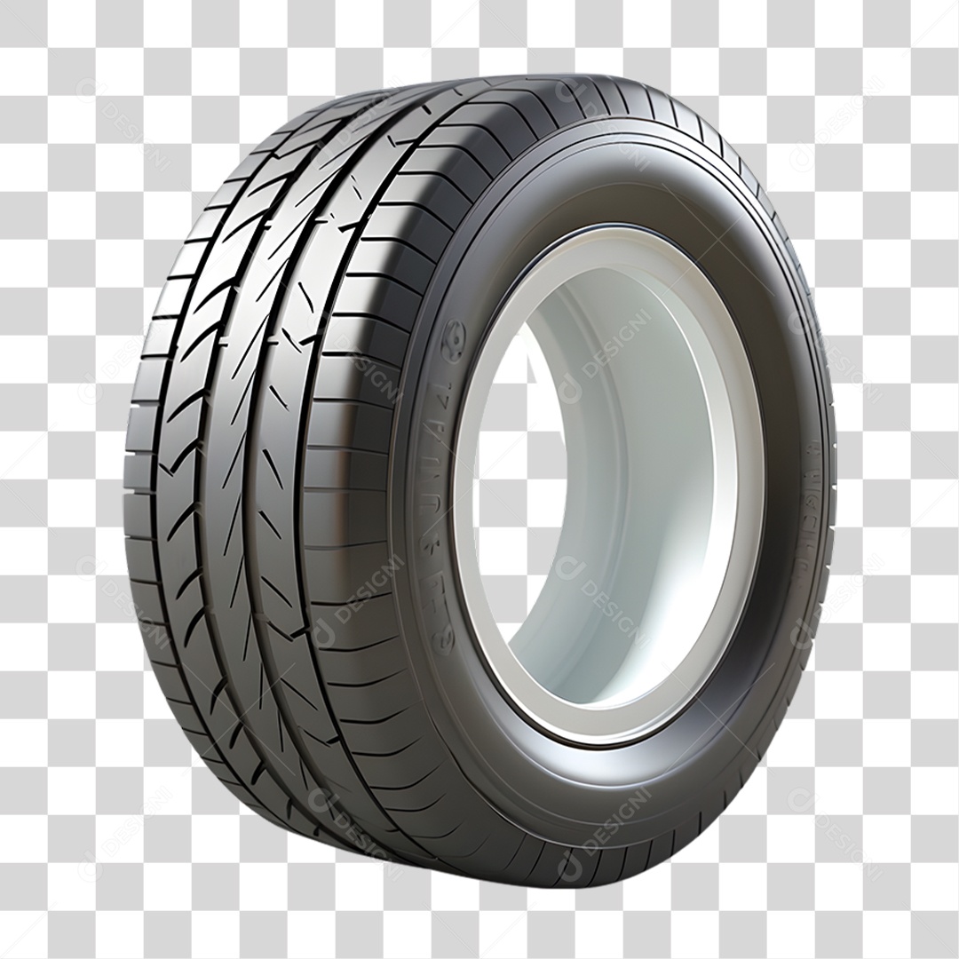 Pneu de Carro PNG Transparente