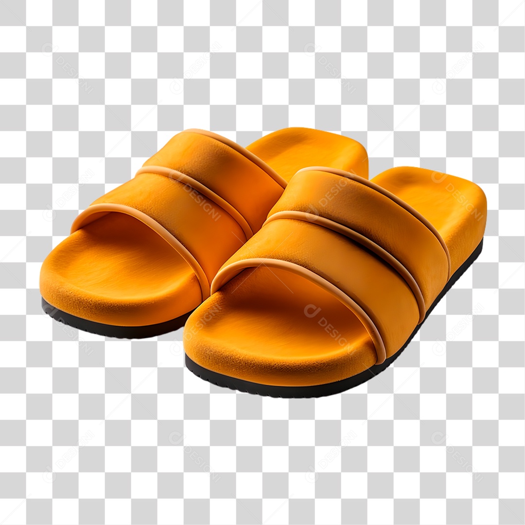 Chinelo de Couro PNG Transparente