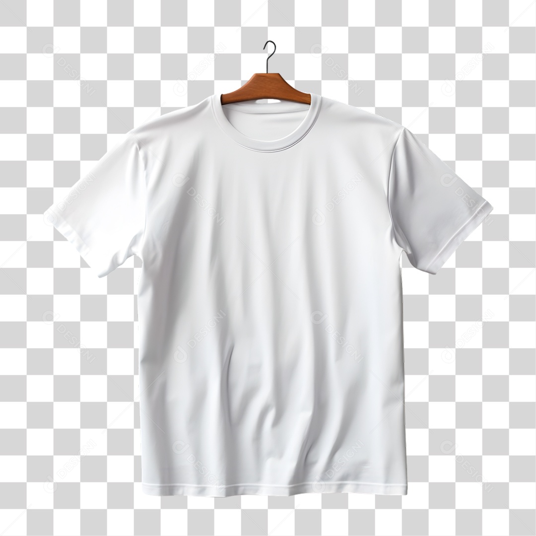 Camiseta Branca PNG Transparente