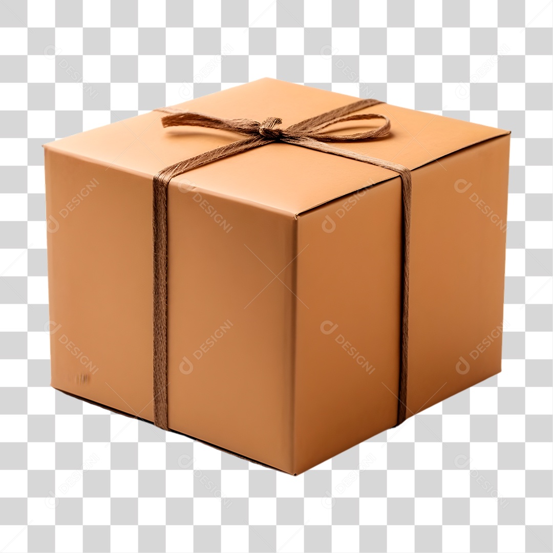 Caixa de Papelão PNG Transparente