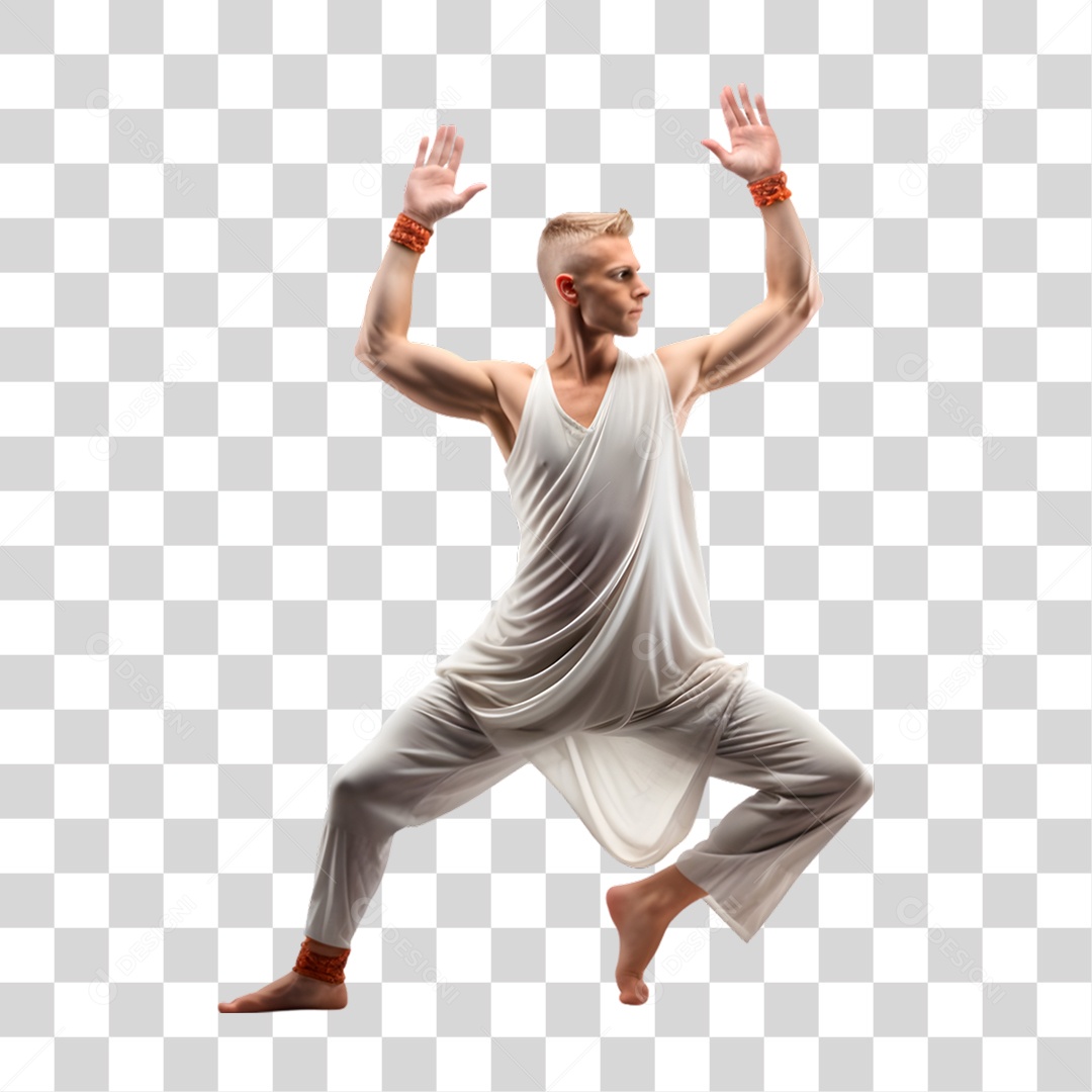 Homem Alongado PNG Transparente