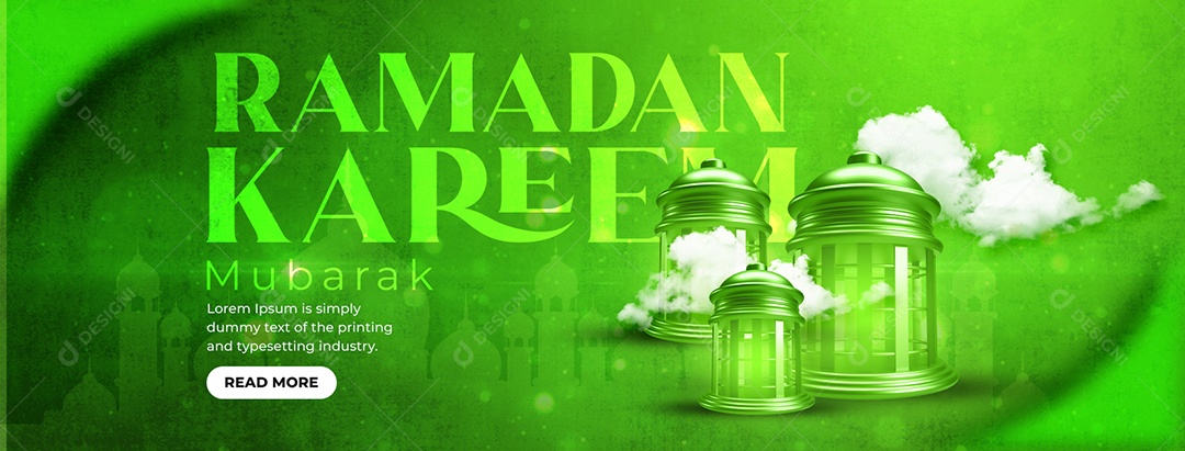 Ramadan Kareem PSD Editável