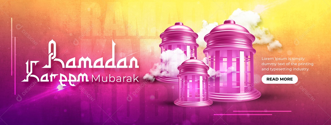 Ramadan Kareem PSD Editável