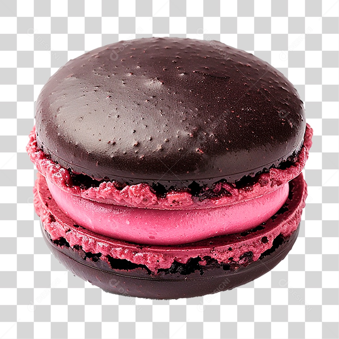 Doce Macarons PNG Transparente