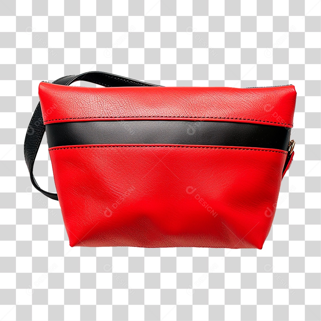 Bolsa Vermelha PNG Transparente