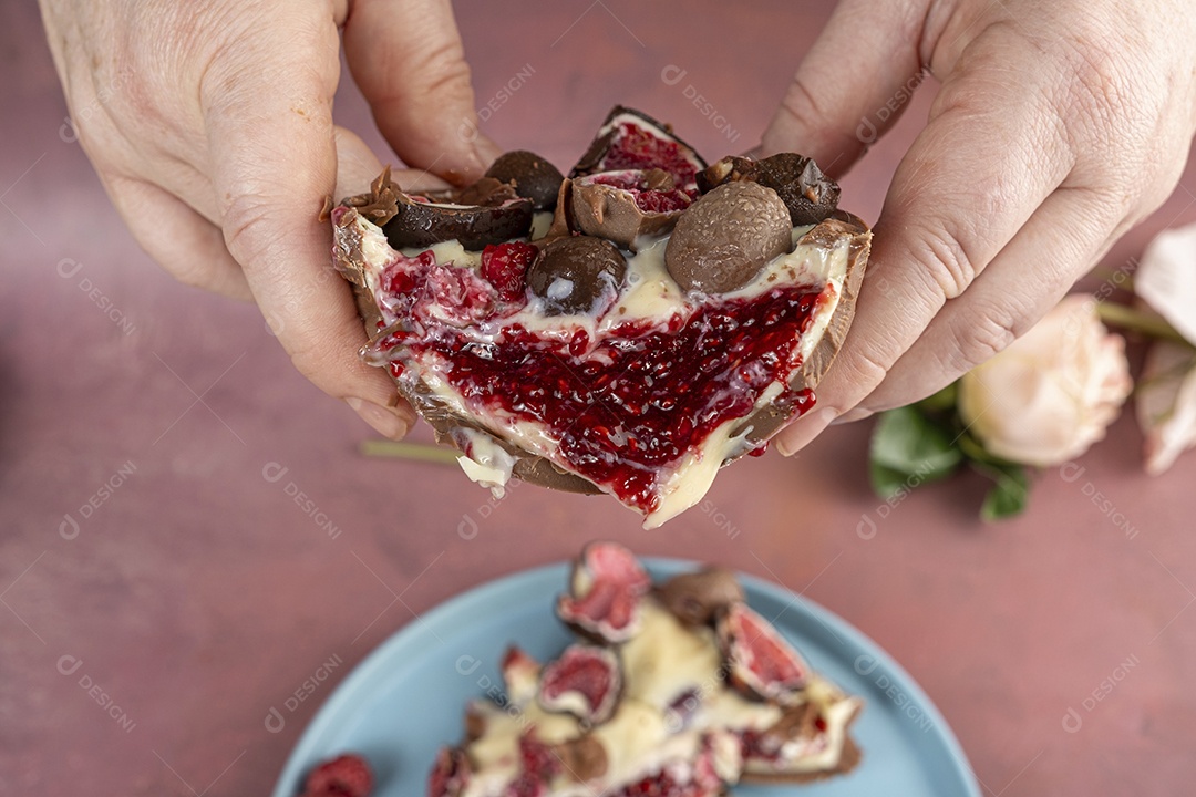 Ovos de páscoa com franui