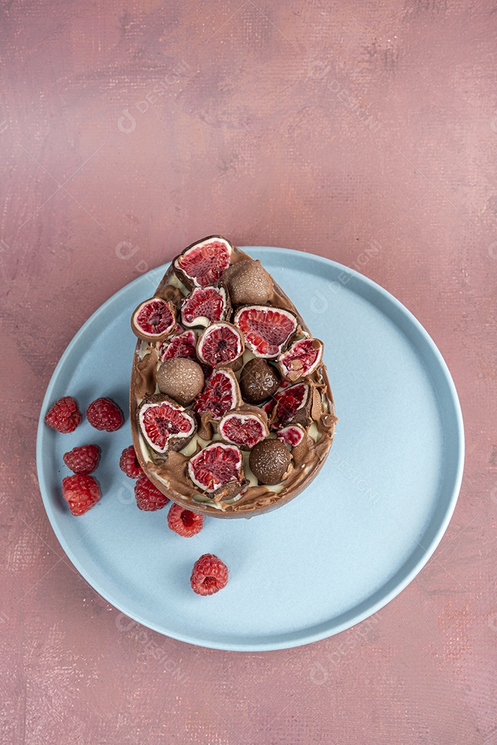 Ovos de páscoa com franui