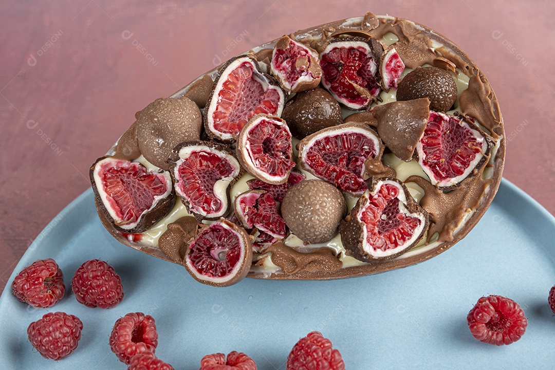 Ovos de páscoa com franui