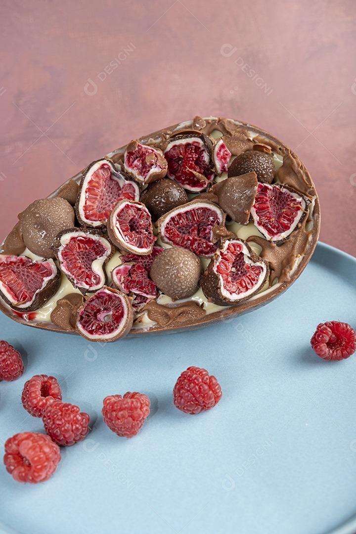 Ovos de páscoa com franui