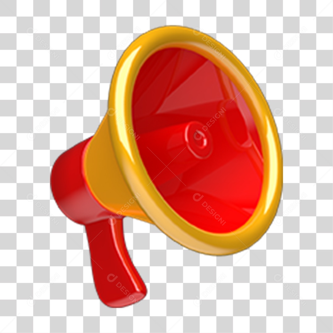 Elemento 3D Alto Falantes PNG Transparente