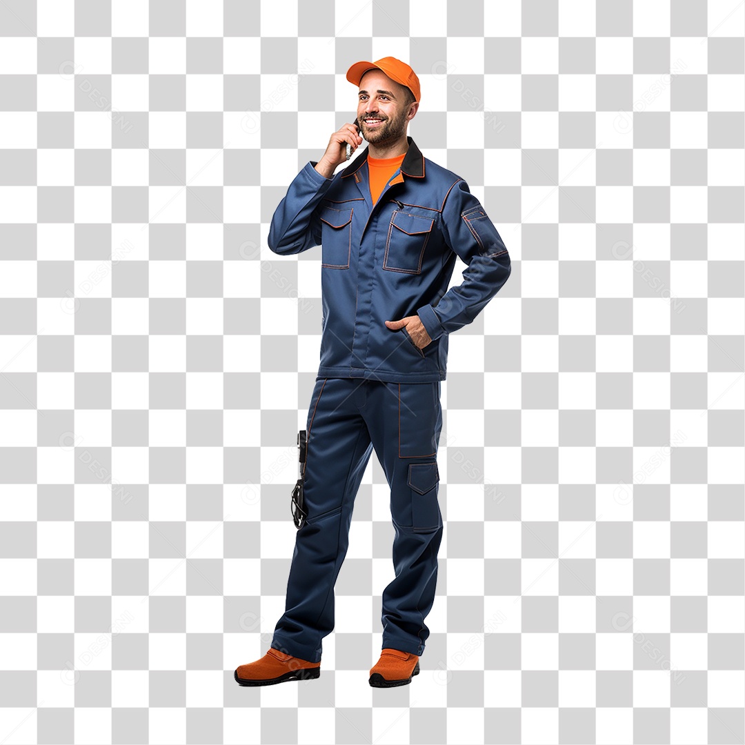 Homem em Lava Jato Higienização Automotiva PNG Transparente