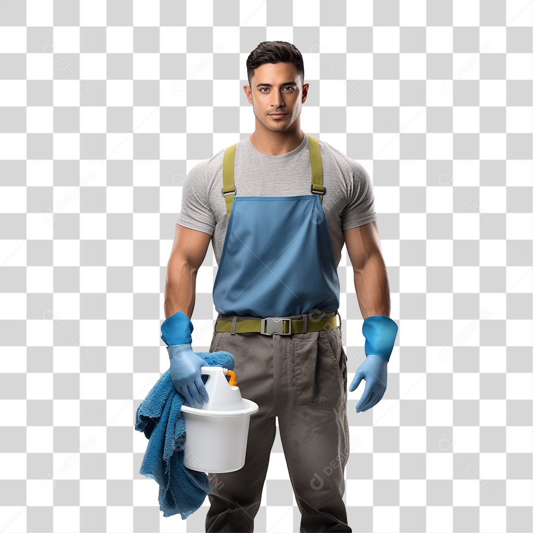 Man in Car Wash Automotive Cleaning Transparent PNG