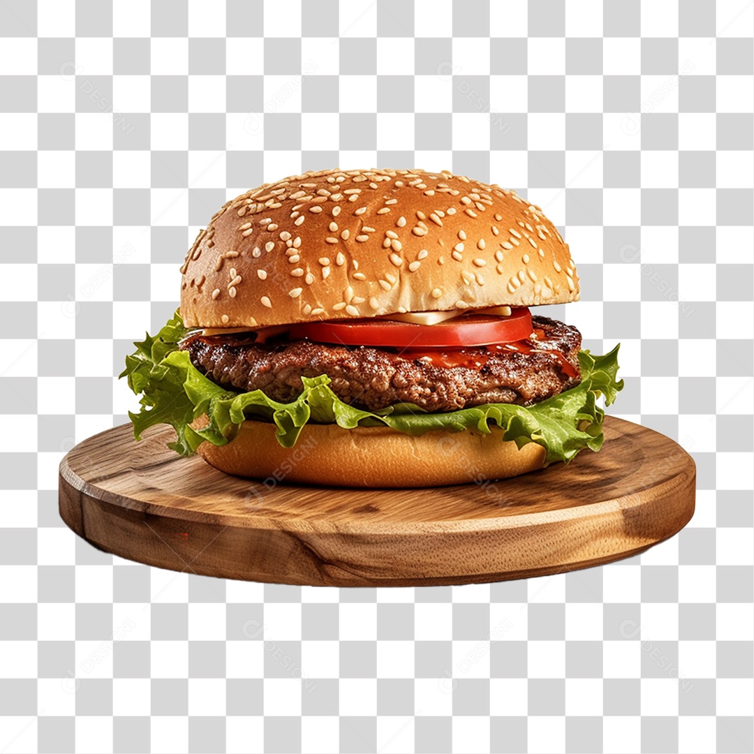 Hambúrguer Lanche Sanduiche PNG Transparente