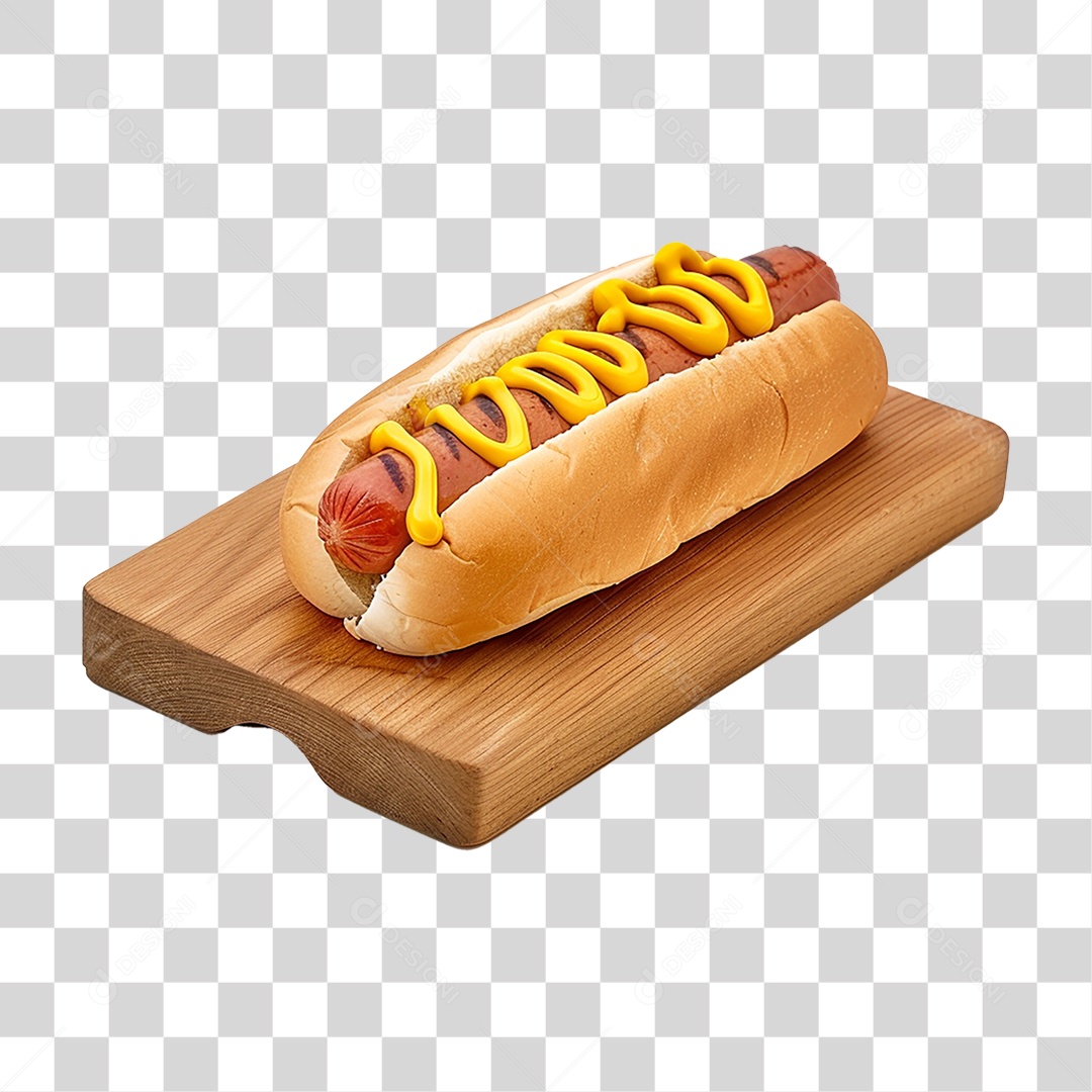 Hot-Dog Lanche PNG Transparente
