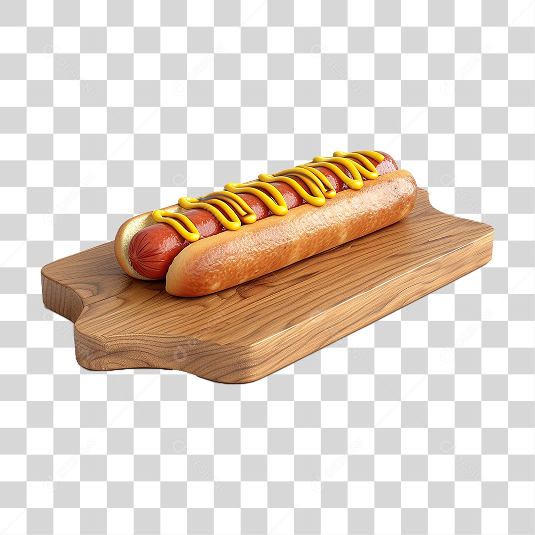 Hot-Dog Lanche PNG Transparente