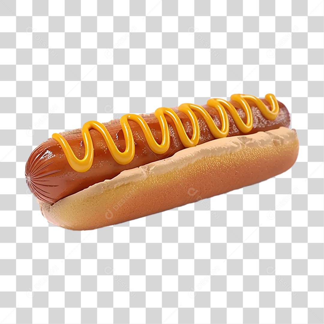 Hot-Dog Lanche PNG Transparente