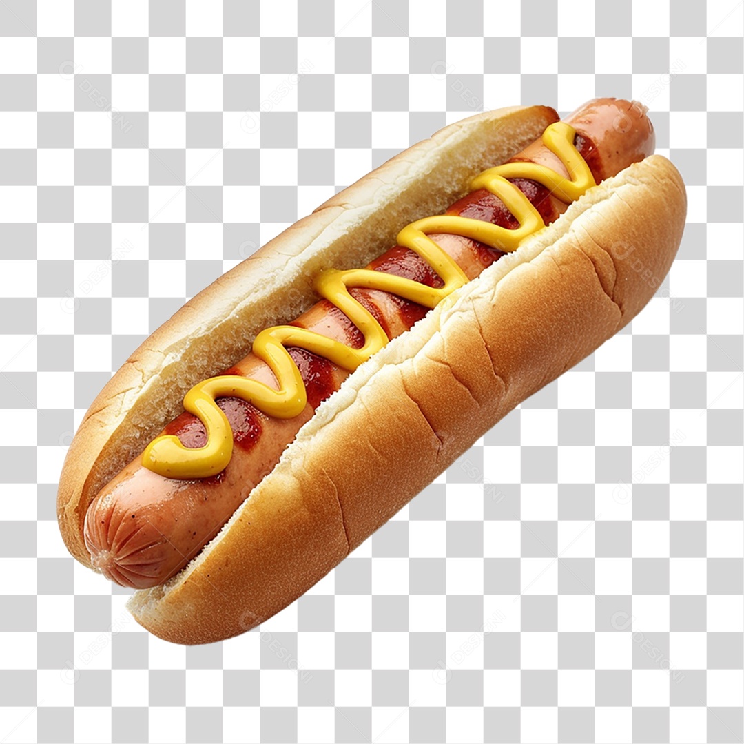 Hot-Dog Lanche PNG Transparente