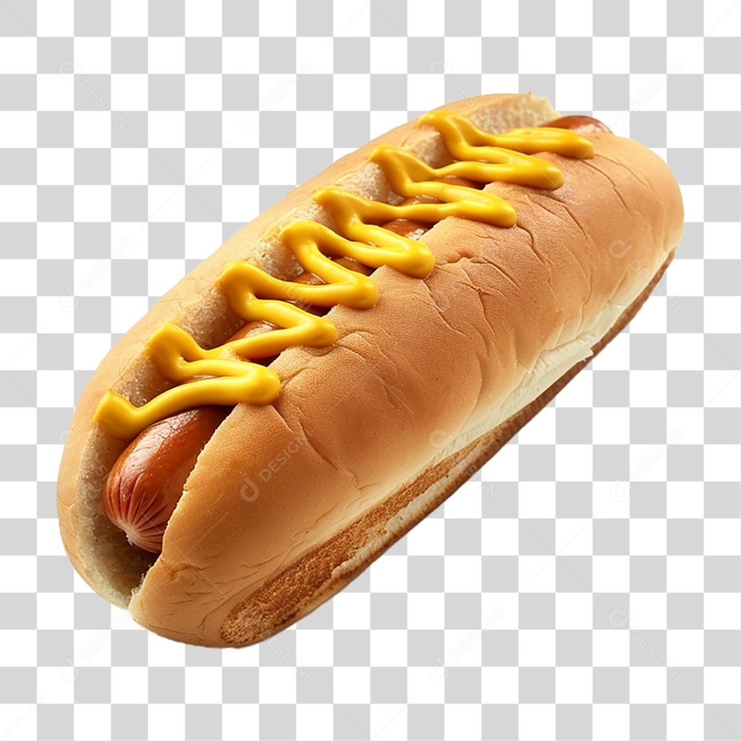 Hot-Dog Lanche PNG Transparente