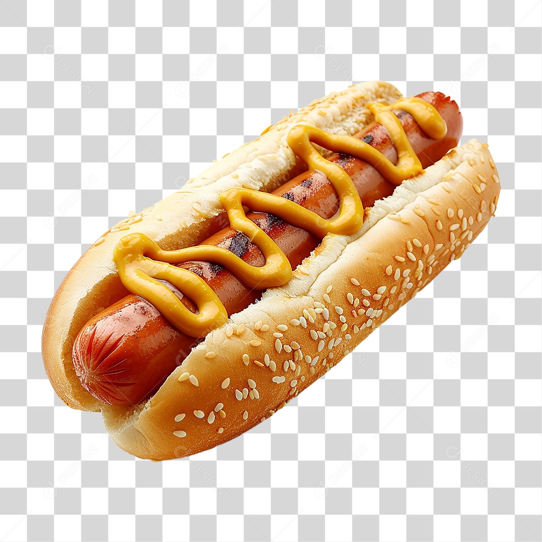 Hot-Dog Lanche PNG Transparente