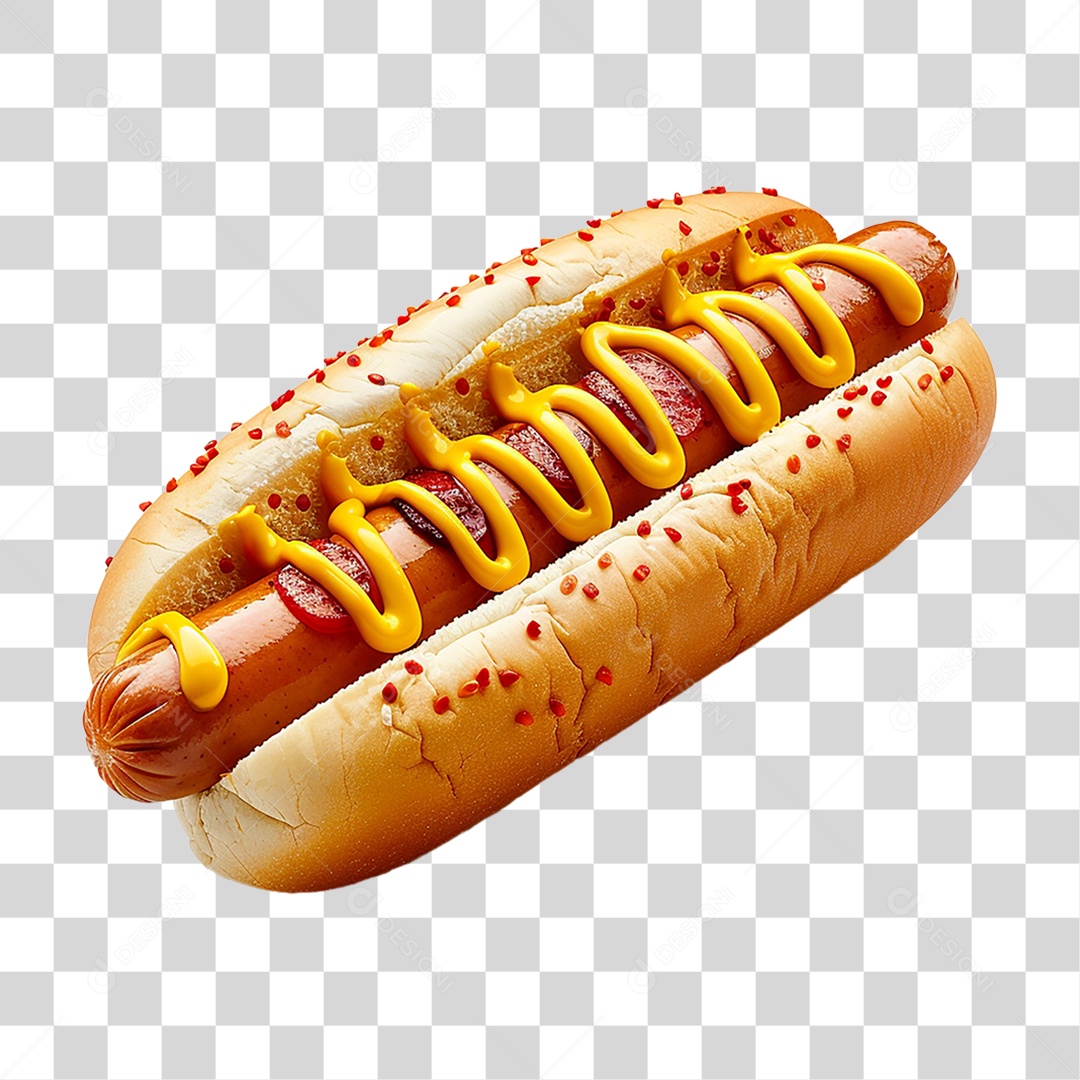 Hot-Dog Lanche PNG Transparente