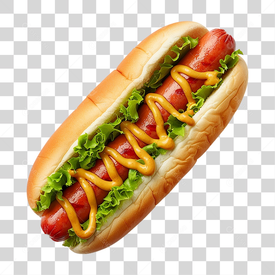Hot-Dog Lanche PNG Transparente