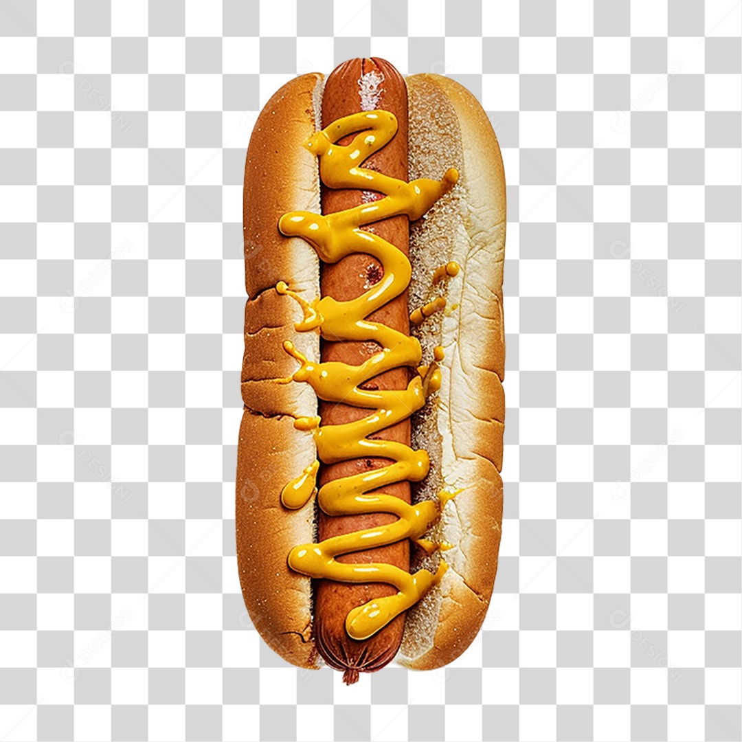 Hot-Dog Lanche PNG Transparente