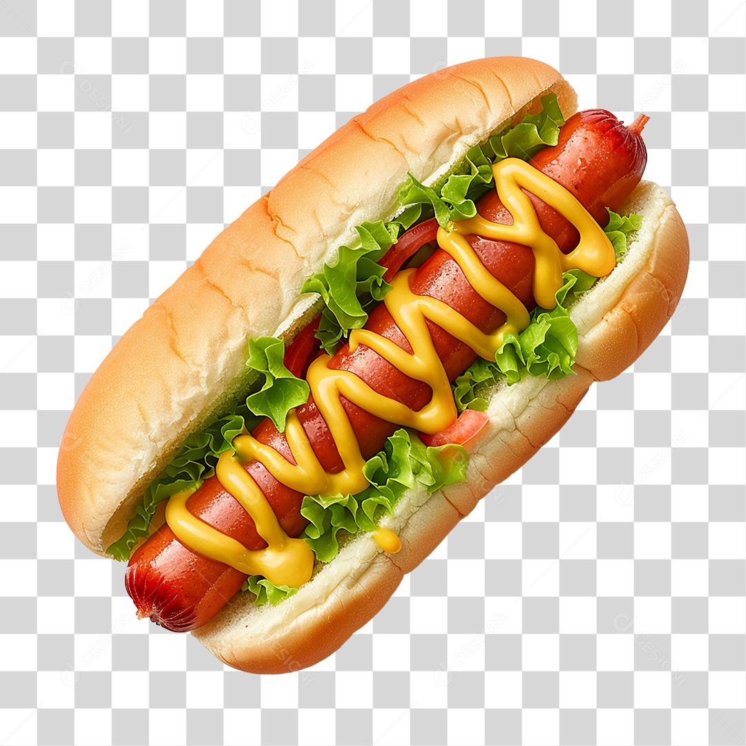 Hot-Dog Lanche PNG Transparente