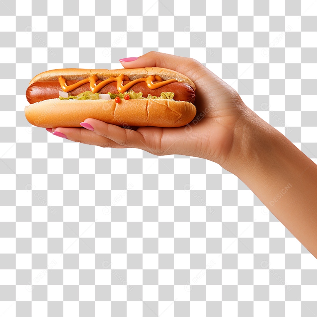 Hot-Dog Lanche PNG Transparente