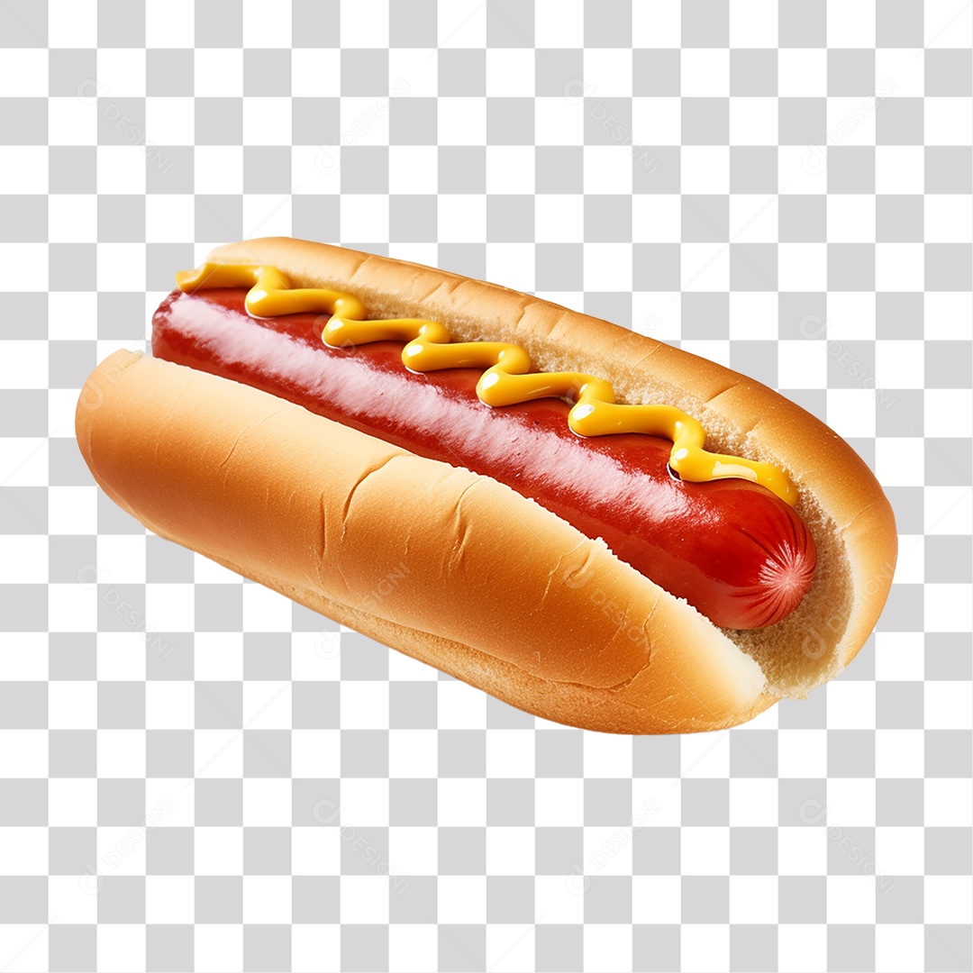 Hot-Dog Lanche PNG Transparente