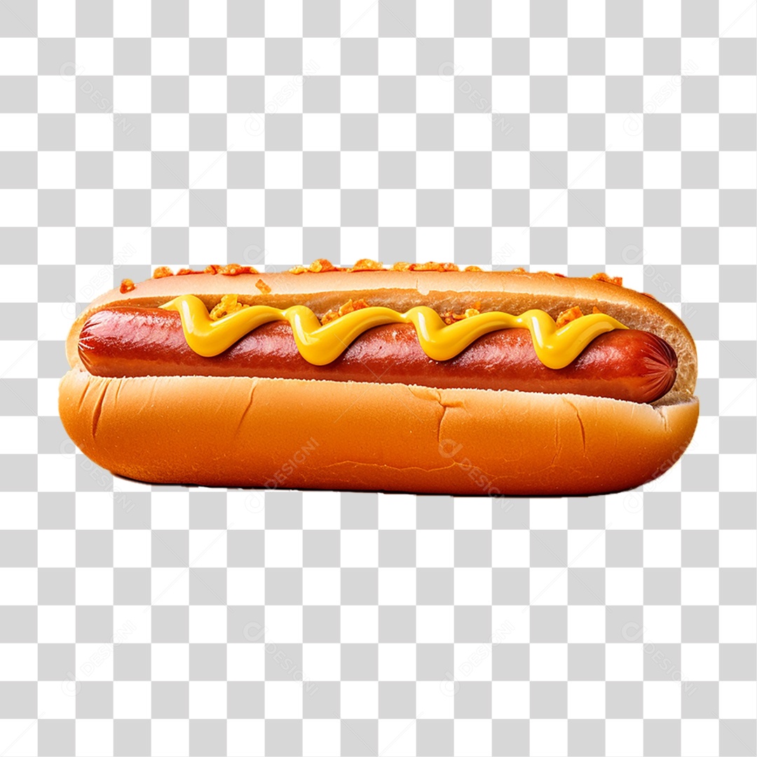 Hot-Dog Lanche PNG Transparente