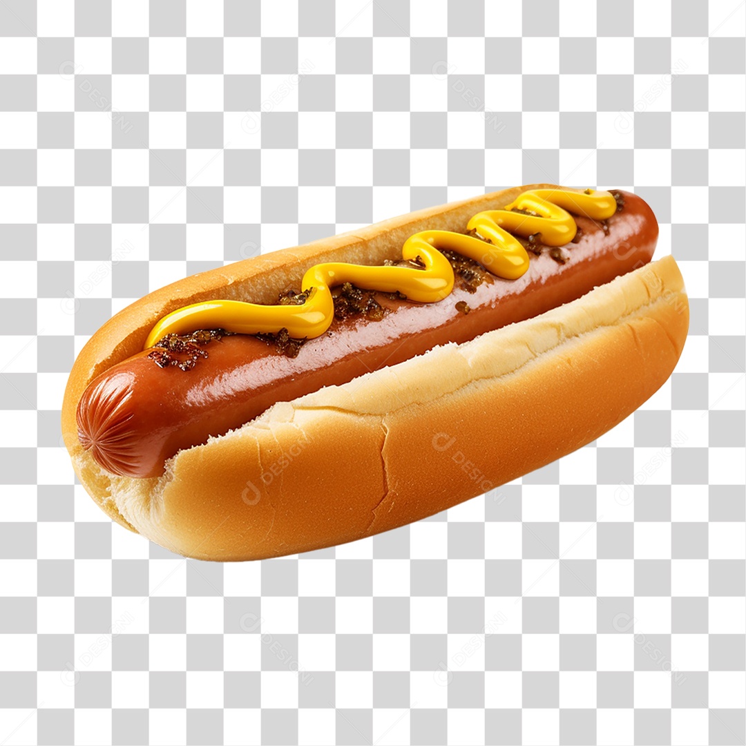 Hot-Dog Lanche PNG Transparente