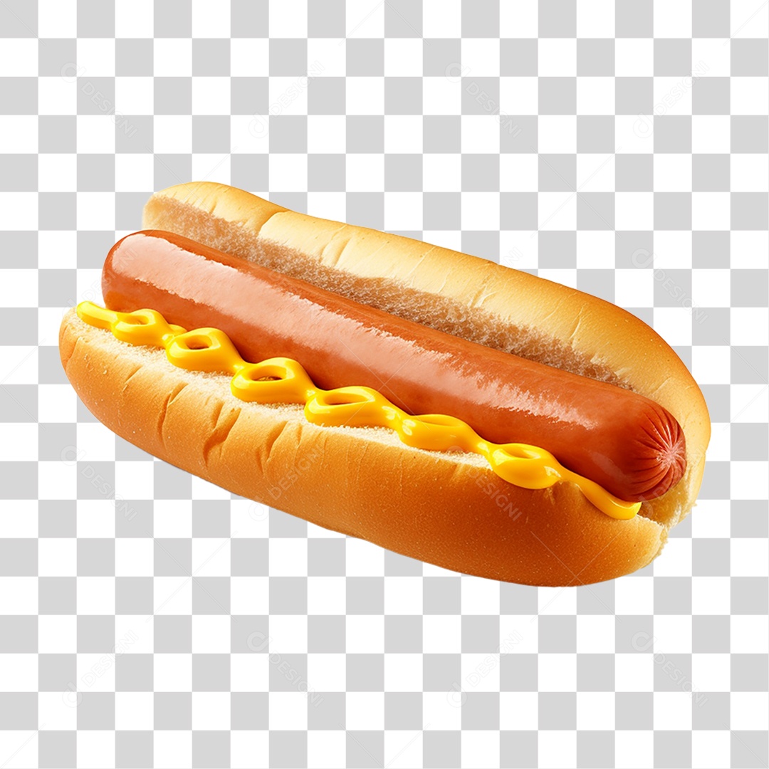 Hot-Dog Lanche PNG Transparente
