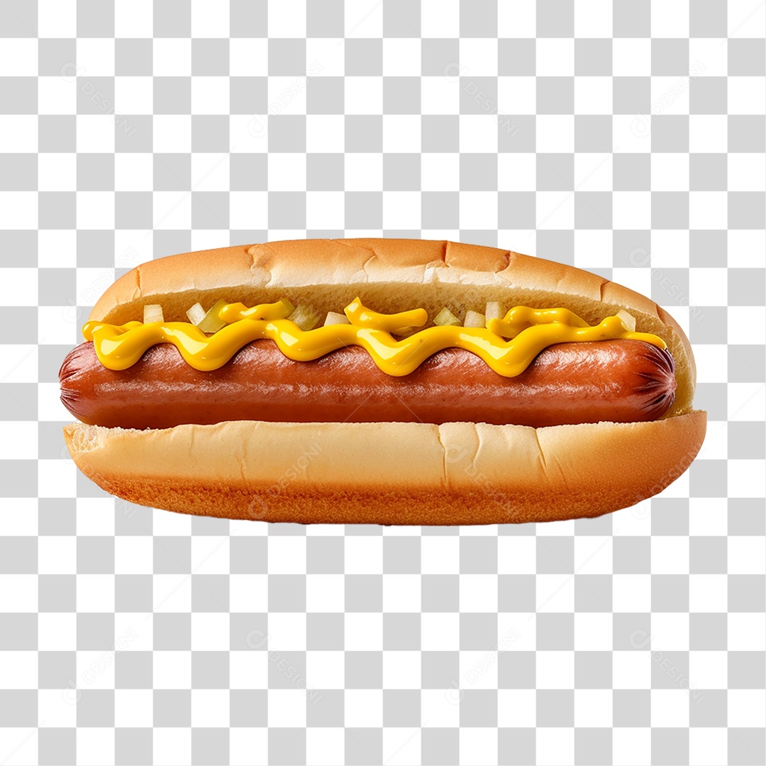 Hot-Dog Lanche PNG Transparente