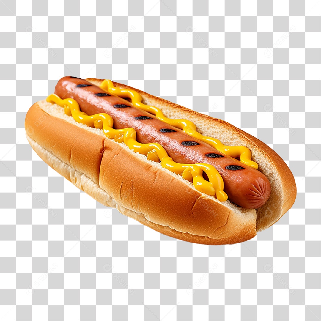 Hot-Dog Lanche PNG Transparente
