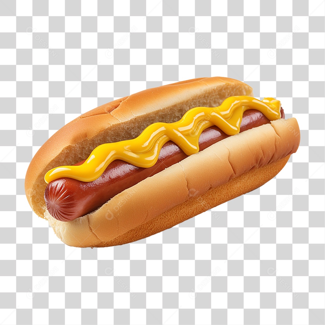 Hot-Dog Lanche PNG Transparente