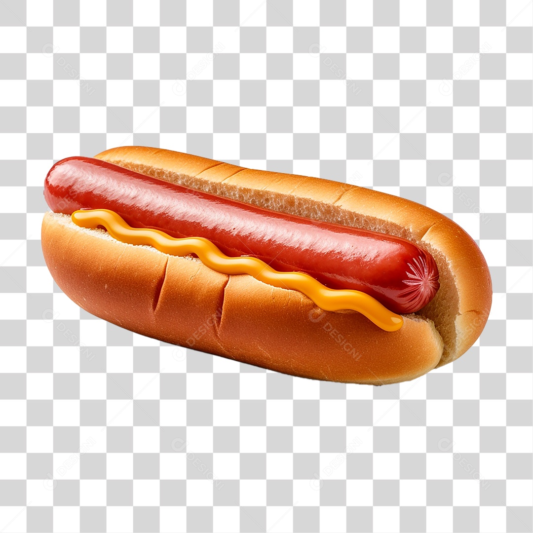 Hot-Dog Lanche PNG Transparente