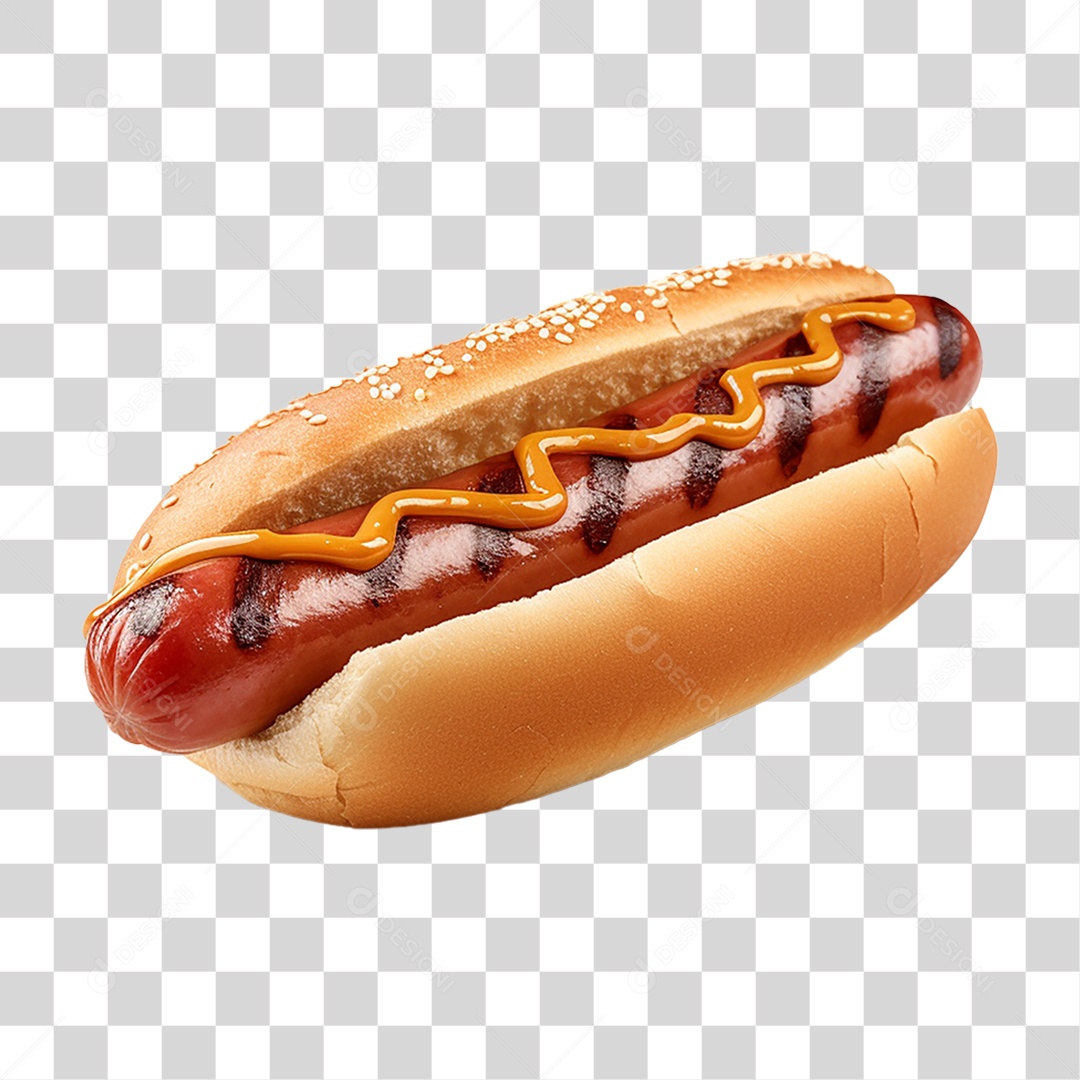 Hot-Dog Lanche PNG Transparente