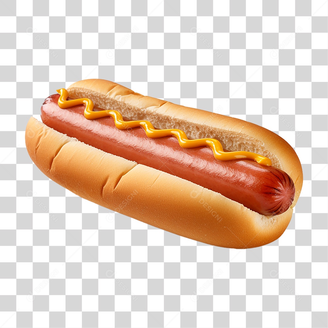 Hot-Dog Lanche PNG Transparente